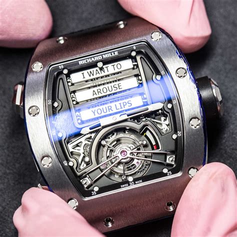 richard mille sex uhr|Up Close with the Richard Mille RM 69 Erotic Tourbillon.